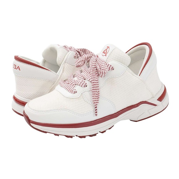 zeba Shoes Zeba Sneakers Hands Free Peppermint Extra Wide Sz 5